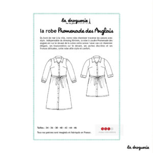 Patron robe Promenade des Anglais