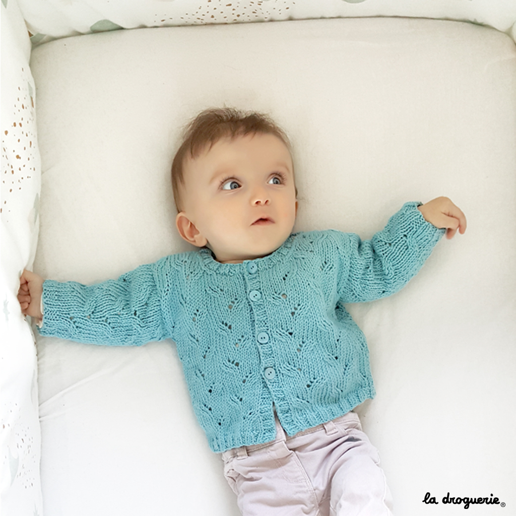 Cardigan bébé tricot store