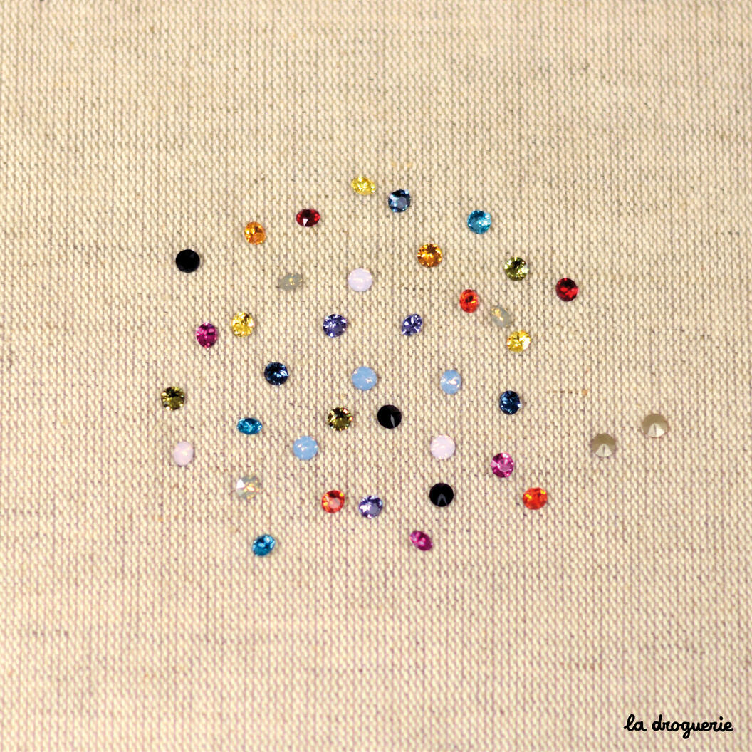 Perle "Strass chaton" 3,90 mm