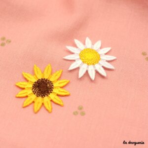 Ecusson Marguerite | Thermocollant 34 mm