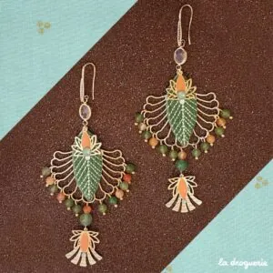 Kit Bijou - Les boucles d'oreilles Feuille d'oranger
