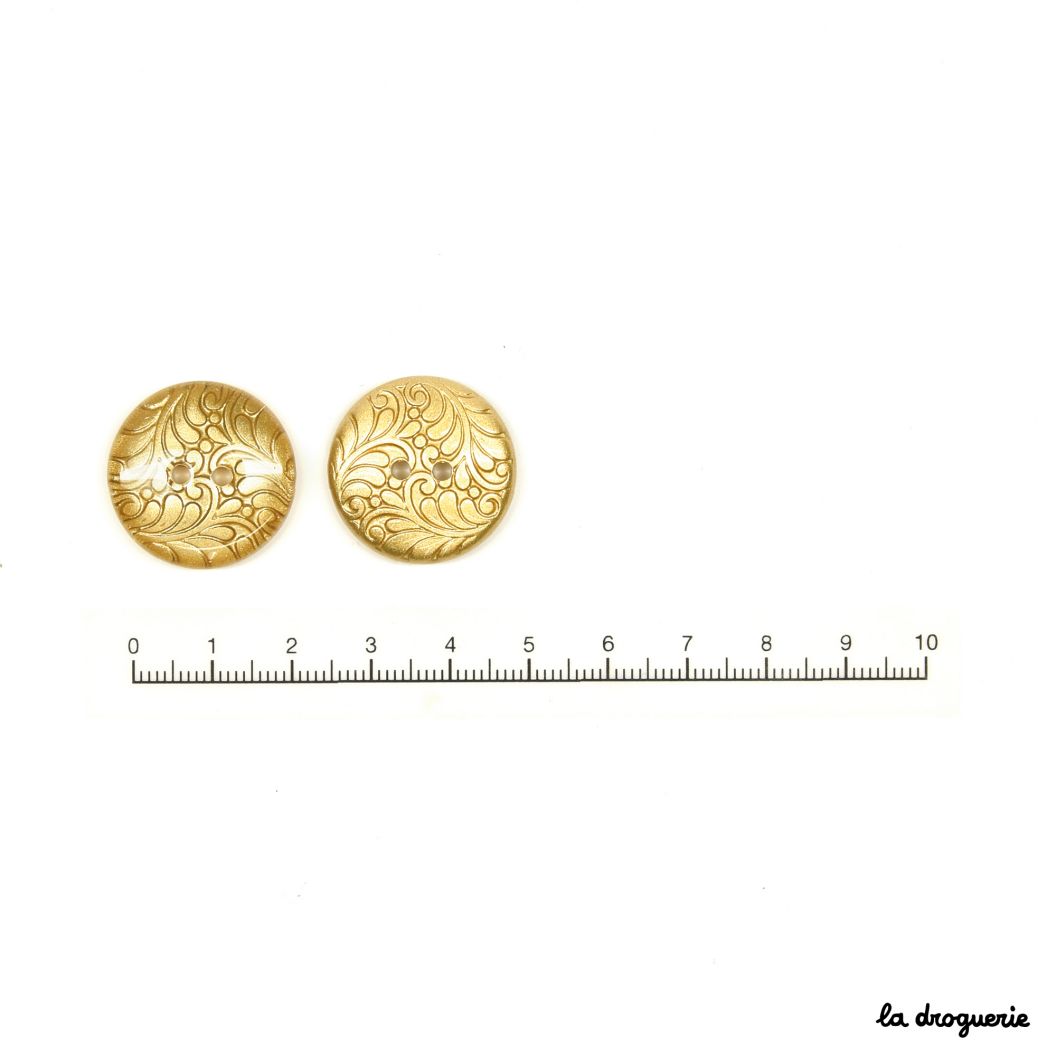 Bouton Golden Globes 30 mm de diamètre