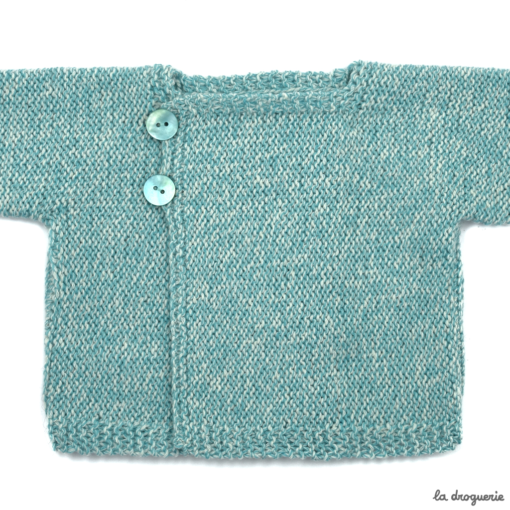 Fiche de la brassière Trégastel  Patron tricot à télécharger - La  Droguerie