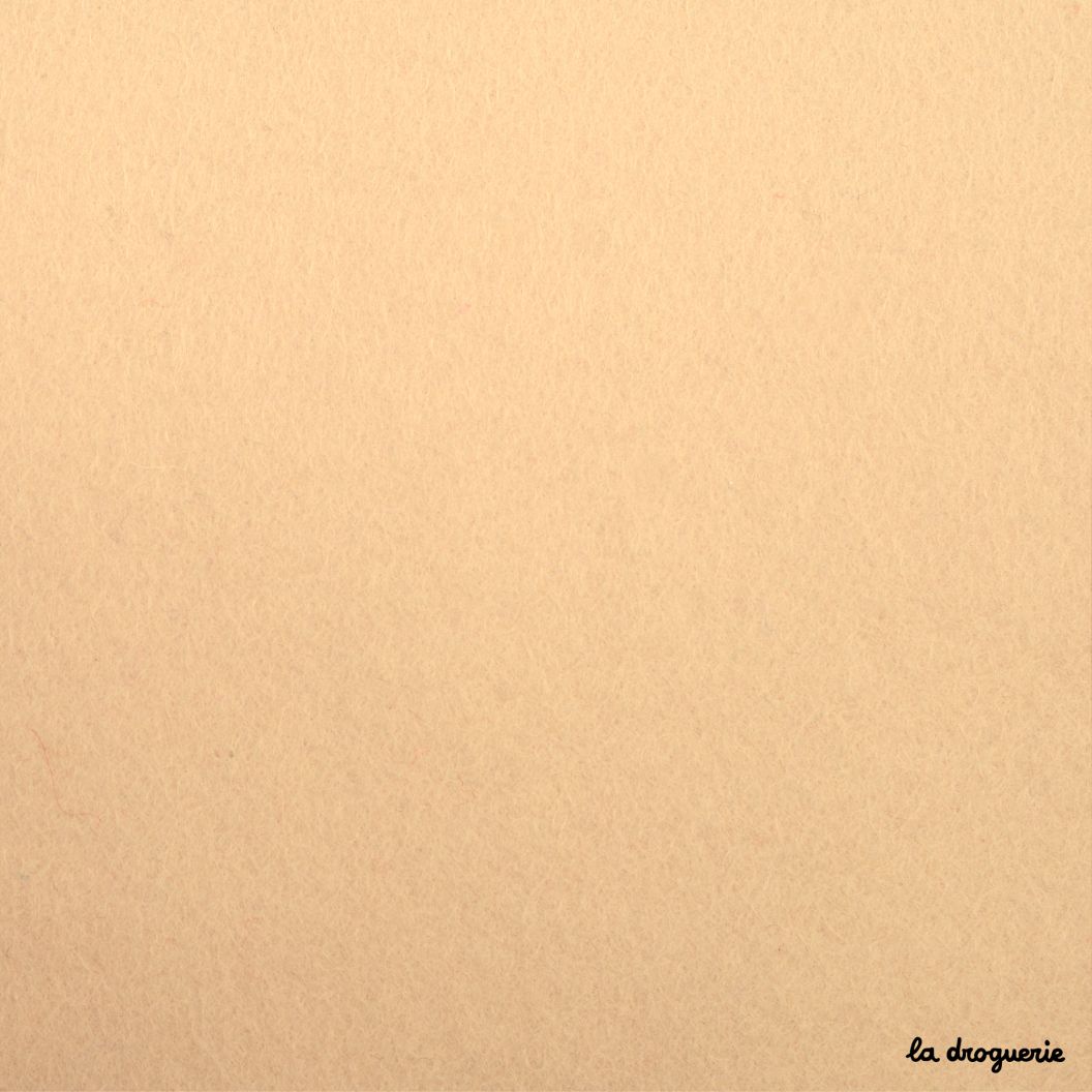 Feutre au mètre Beige rosé largeur 30 cm