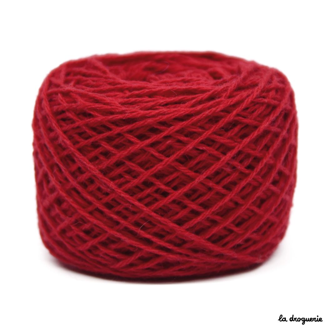 Fil à tricoter Duvet d'Anjou - Garniture poivrons rouge