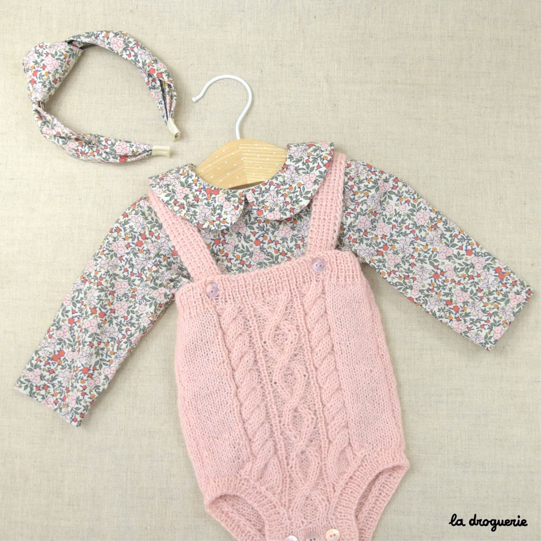 Patron couture la brassière bébé Léon et Léonie