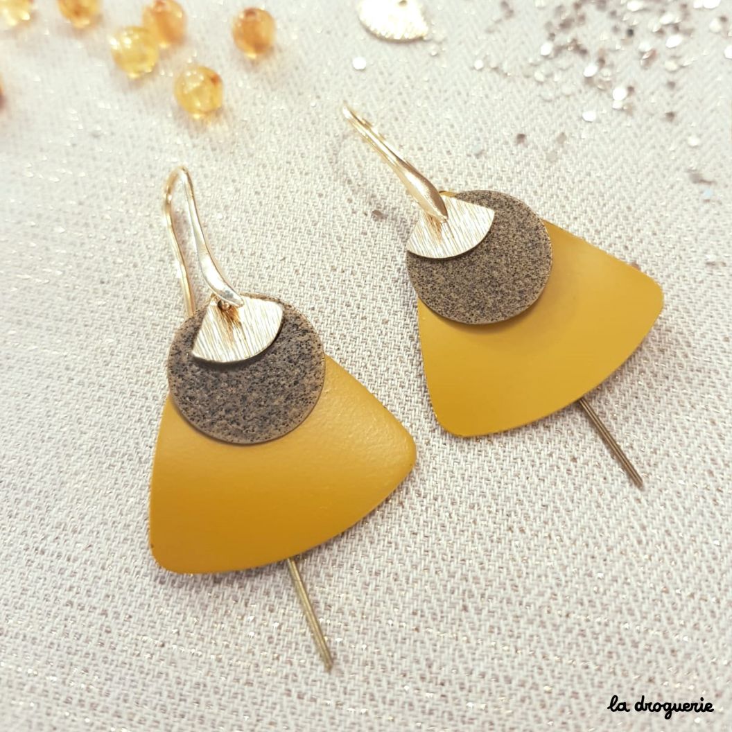 Kit Bijou Les boucles d'oreilles Curry DIY