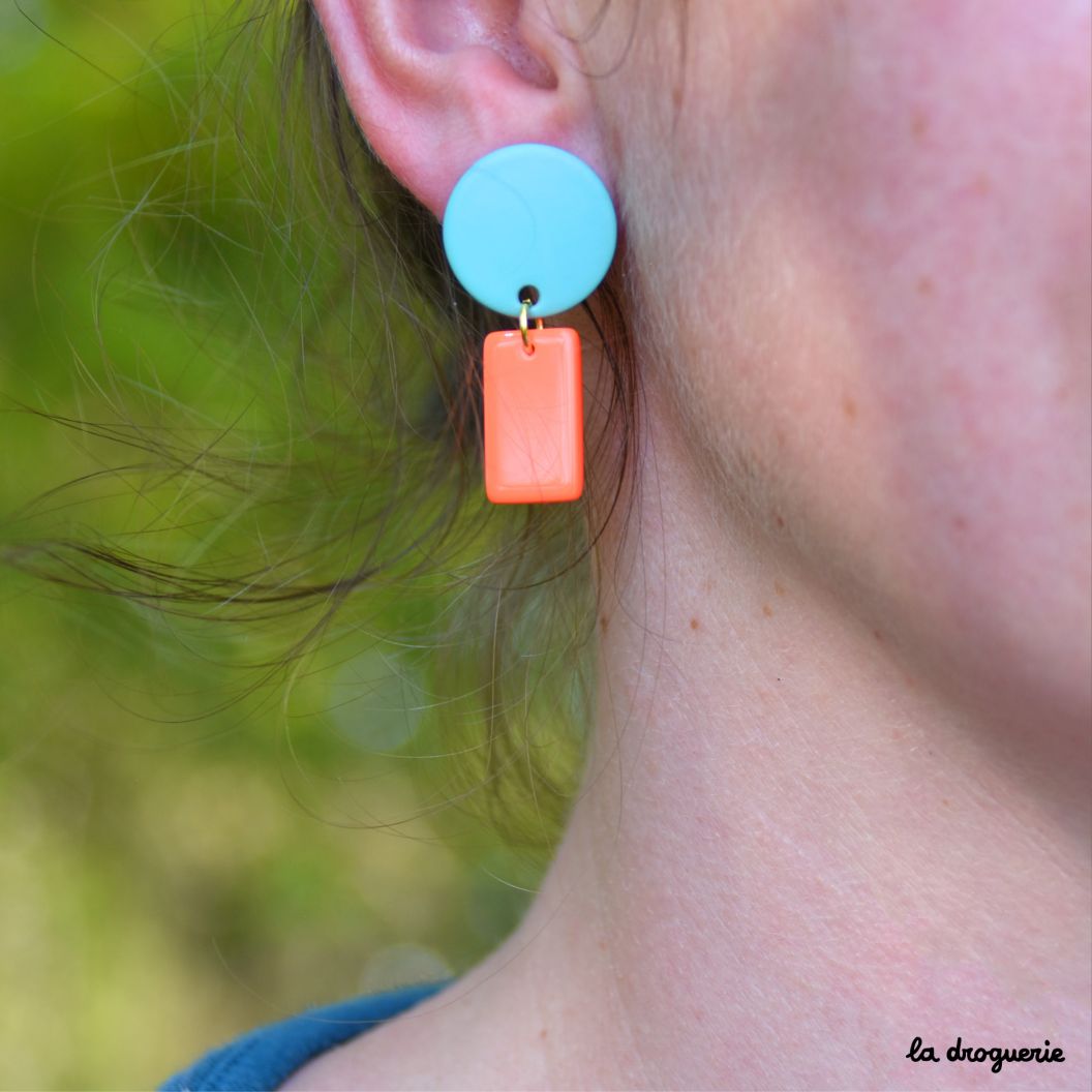 Kit Bijou Les boucles d'oreilles Bubble gum DIY