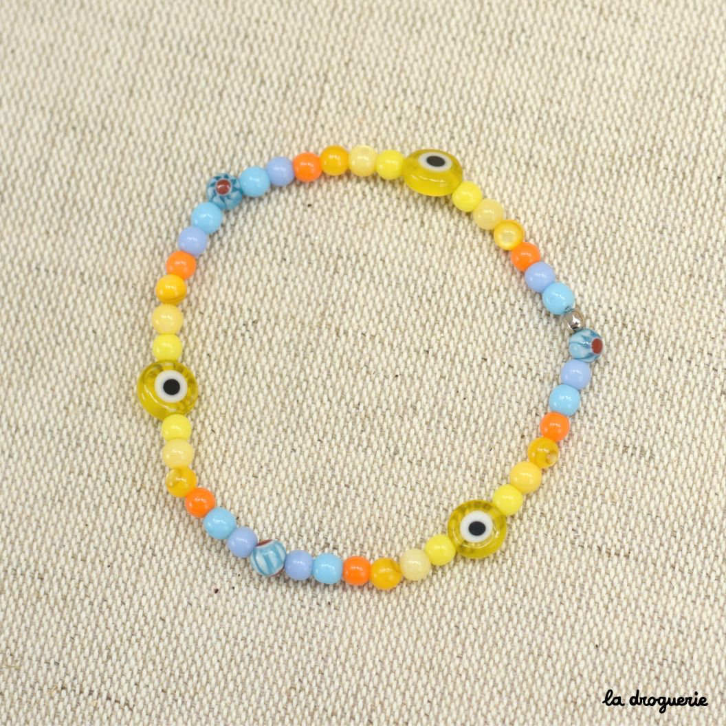 Kit de perles pour bracelet ou collier n° 3 - mercerie de la grenouille