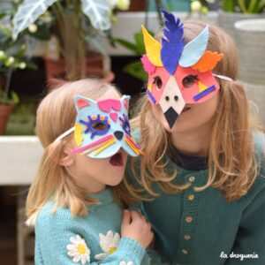 Animaux Masques Enfants, 12 Pièces Masque de feutre, Masque Enfant