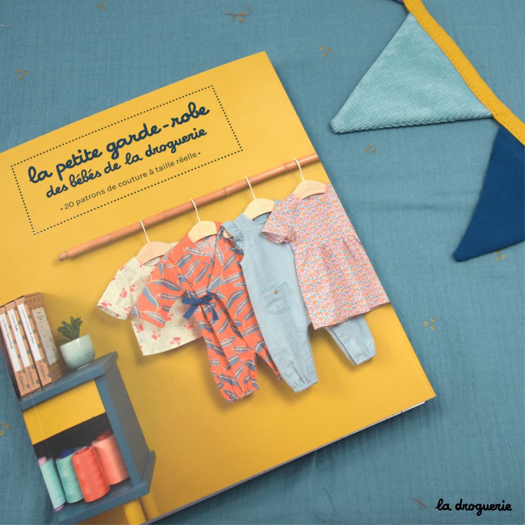 Livre La petite garde-robe des bébés de La Droguerie