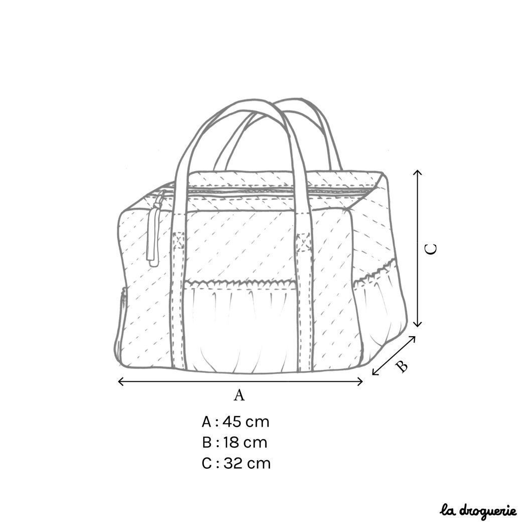 Comment coudre un sac à langer ?