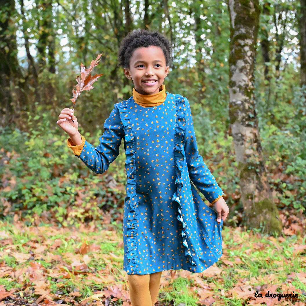 Kit à coudre la Robe enfant à volants Parc Borély