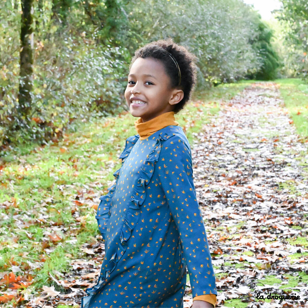 Kit à coudre la Robe enfant à volants Parc Borély