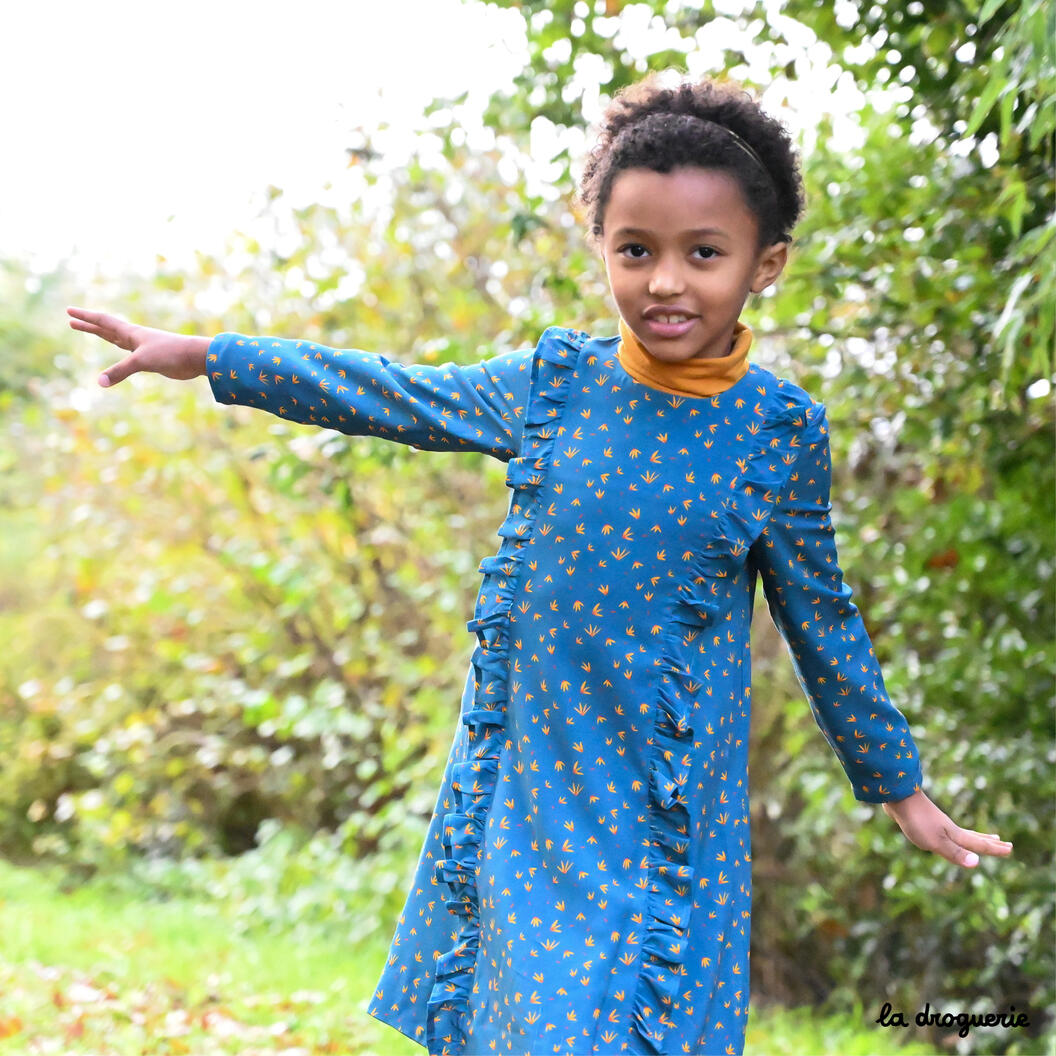 Kit à coudre la Robe enfant à volants Parc Borély