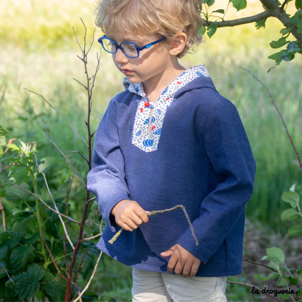 Kit à coudre Le sweat enfant Biscarrosse