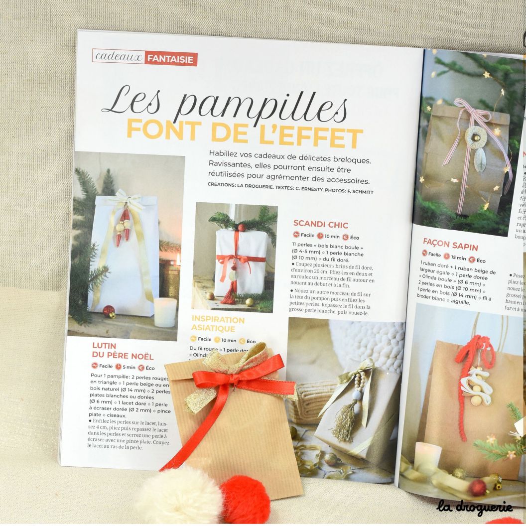 Kit Déco Pampilles de Noël DIY La Droguerie