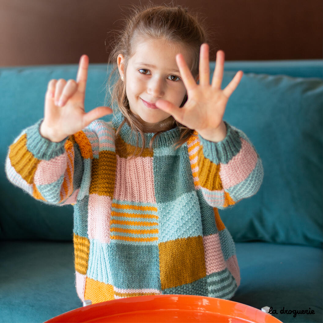 Le pull enfant chamaloc - La Droguerie