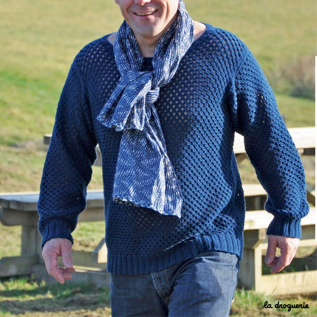 Fiche du pull homme Fr hel La Droguerie