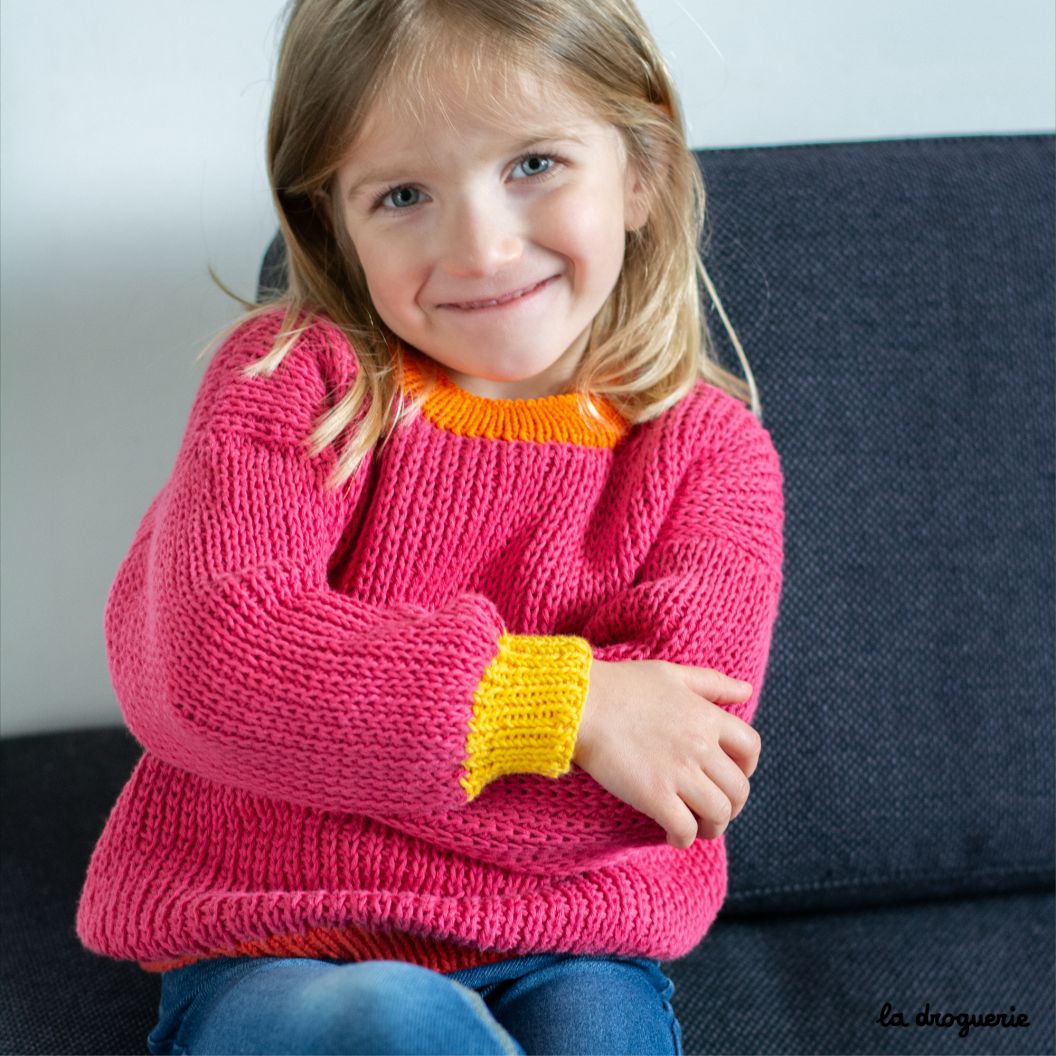 Kit A Tricoter du pull enfant Ars-en-Ré