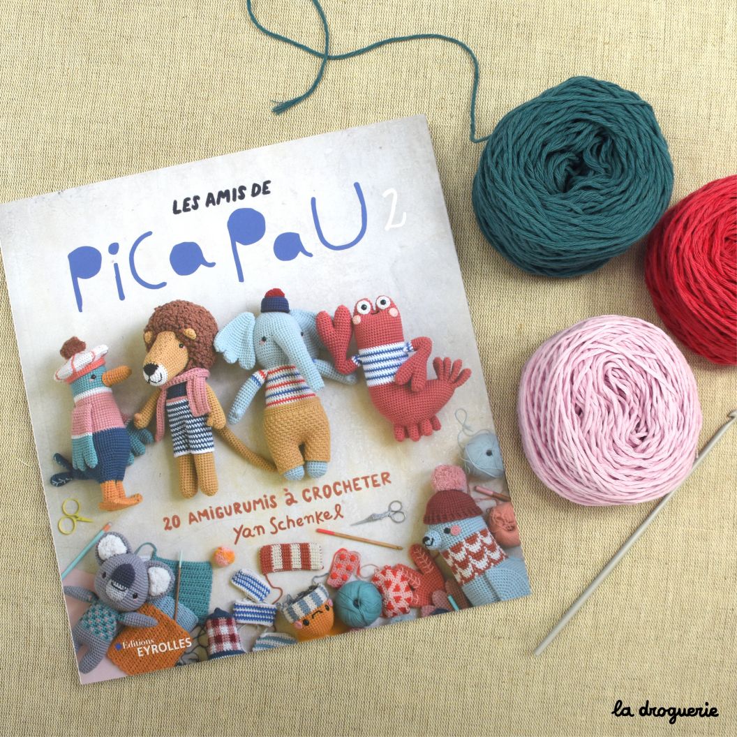 Livre les amis de Pica Pau volume 3 - 20 amigurumis à crocheter