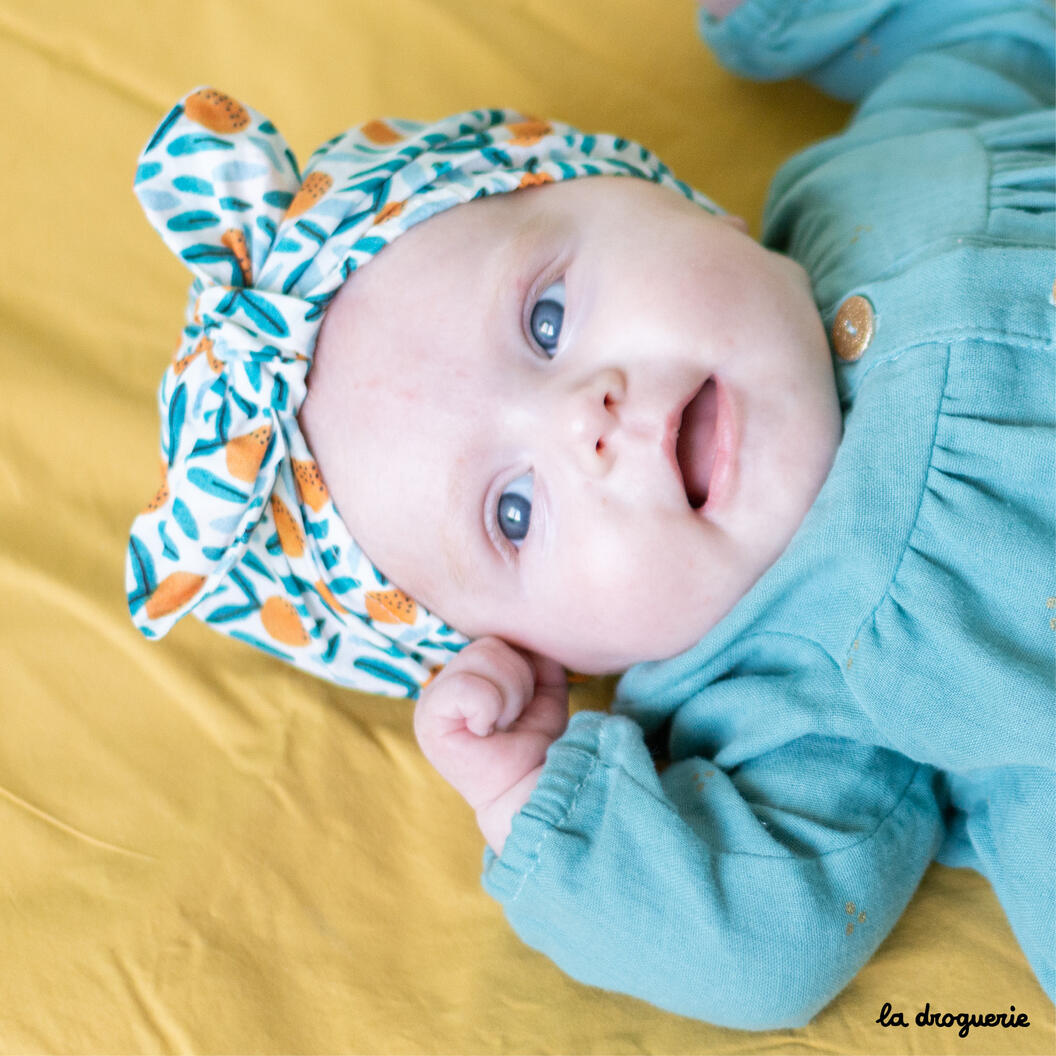 Kit à coudre le turban bébé Lina