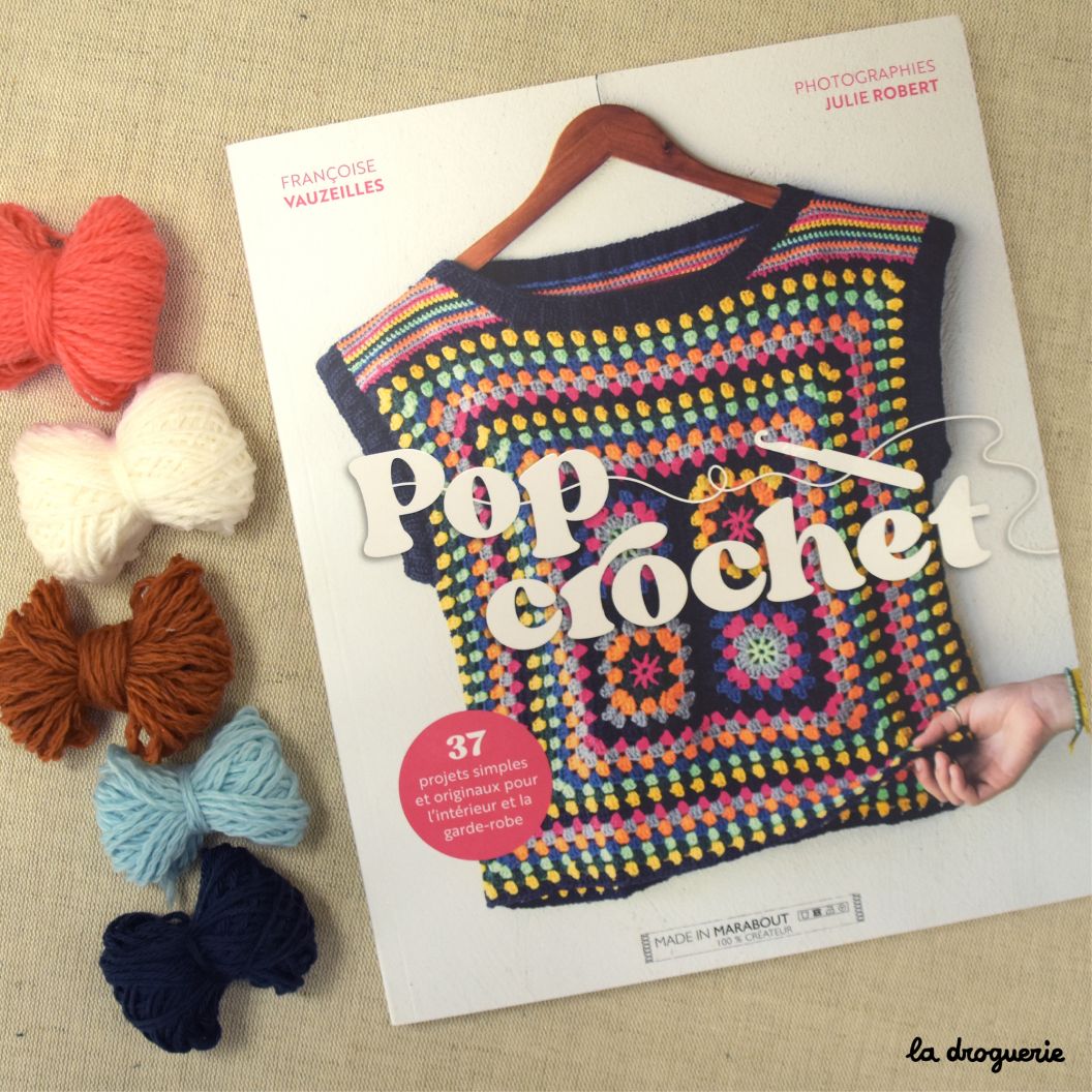 Livre Pop crochet de Françoise Vauzeilles