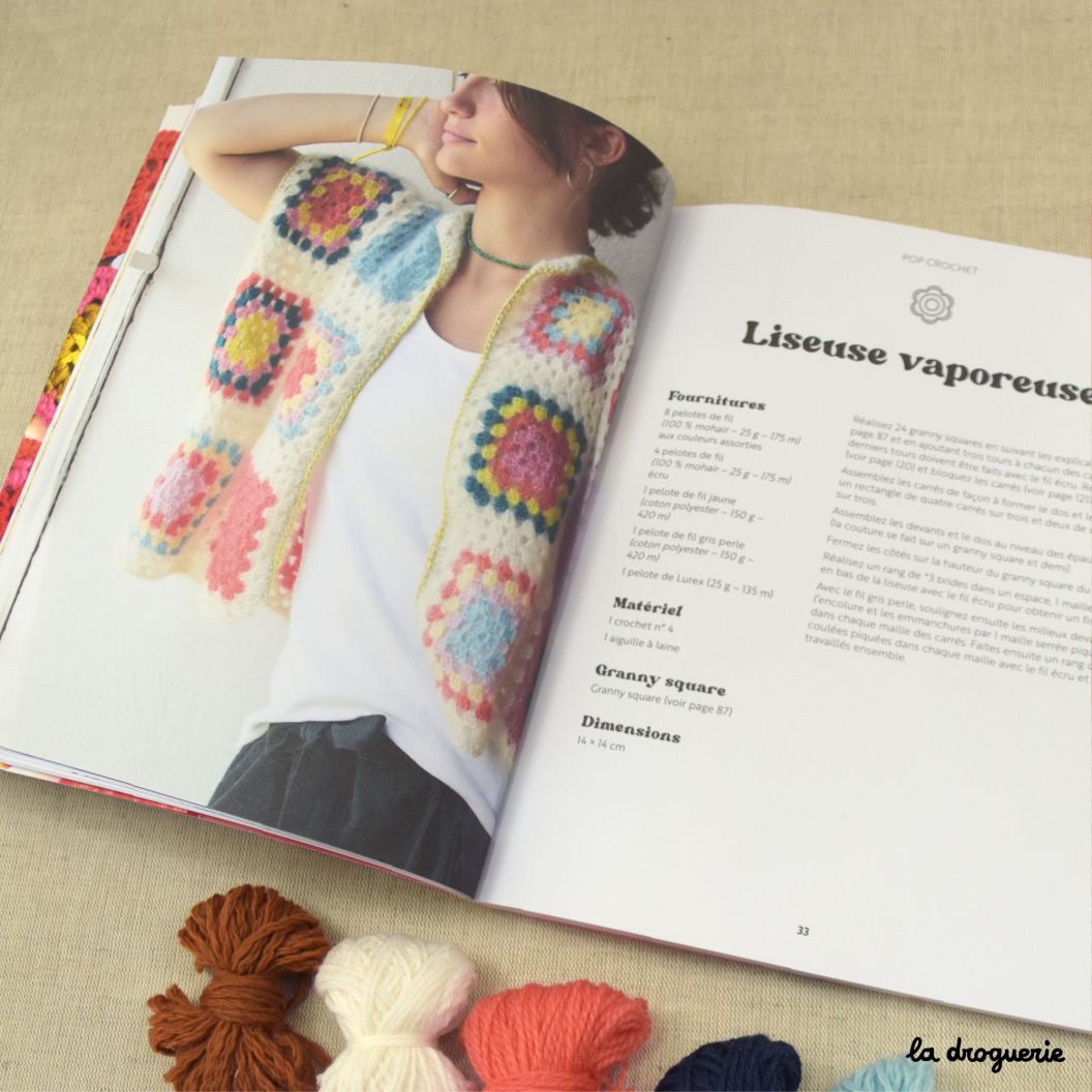 Pop Crochet (Grand format - Broché 2022), de Françoise Vauzeilles