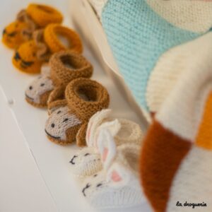 Mes premiers chaussons pour bébé - Tricot Layette