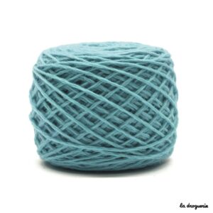 tricoter mini.b 100% pure laine peignée couleur Baléares (bleu)