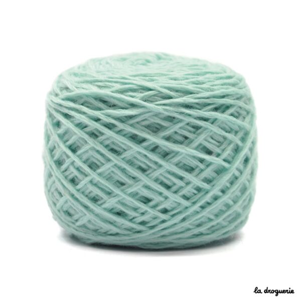 tricoter mini.b 100% pure laine peignée couleur Banquise (bleu clair)