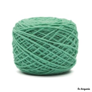 tricoter mini.b 100% pure laine peignée couleur Bermudes (bleu turquoise)