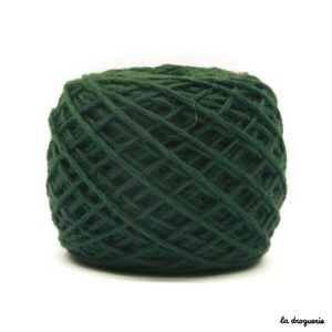 tricoter mini.b 100% pure laine peignée couleur Billard (vert sapin)