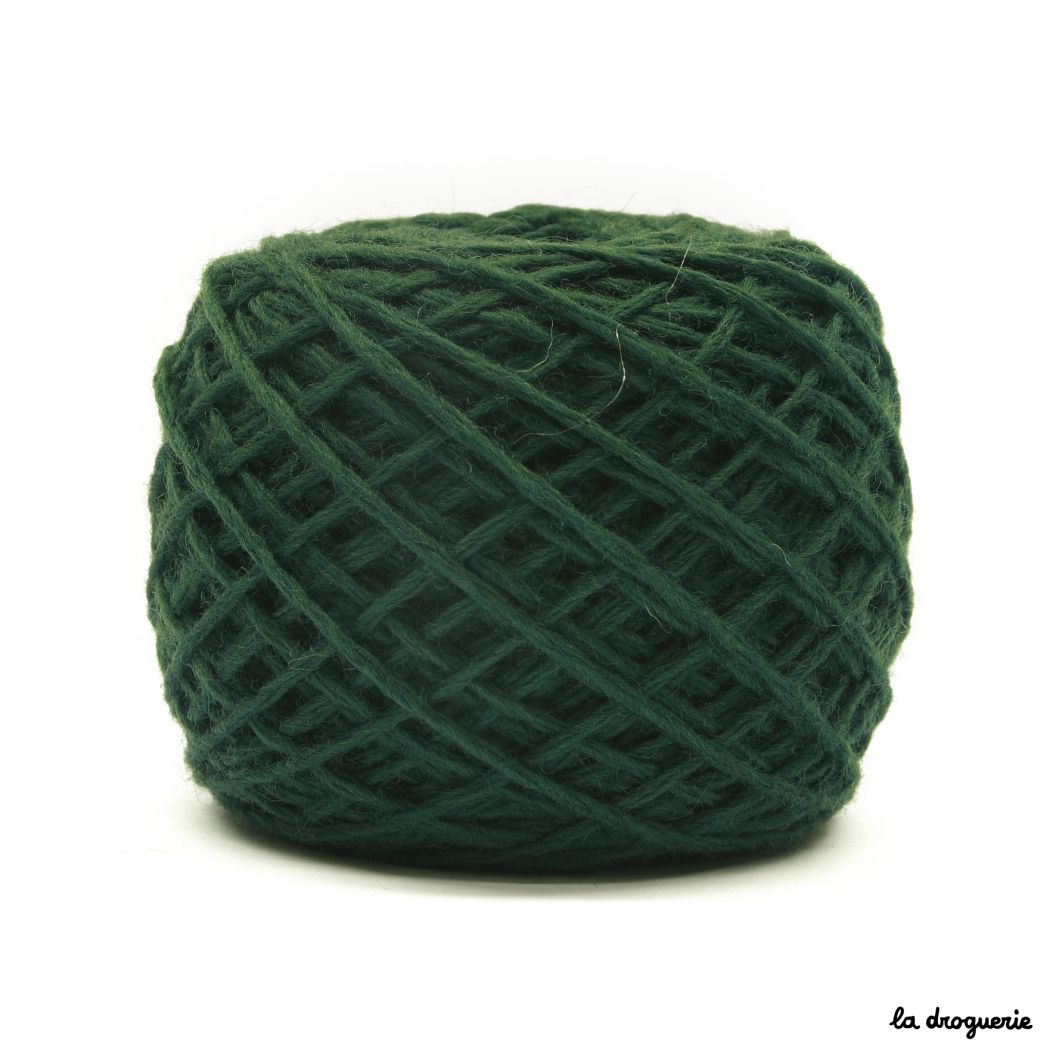 tricoter mini.b 100% pure laine peignée couleur Billard (vert sapin)