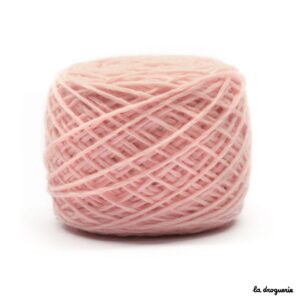 tricoter mini.b 100% pure laine peignée couleur Bouton de rose