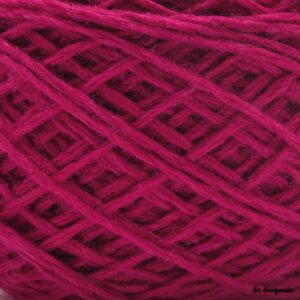 Tricoter laine mini.B couleur Bégonia (rose)