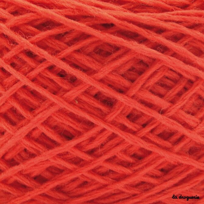 tricoter laine mini.B couleur Bisque (orange)