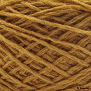 tricoter laine mini.B couleur Blé (moutarde)