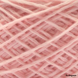 tricoter laine mini.B couleur bouton de rose