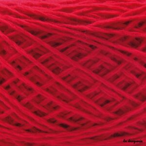 tricoter laine mini.B couleur Braise (rouge)