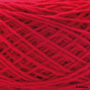 tricoter laine mini.B couleur Braise (rouge)