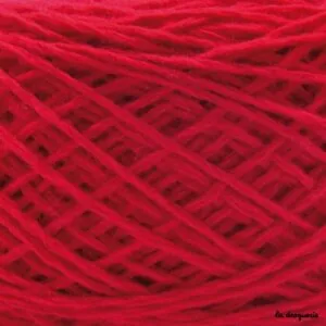 tricoter laine mini.B couleur Braise (rouge)