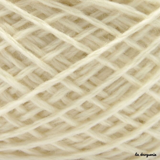 tricoter laine mini.B couleur brebis (ecru)