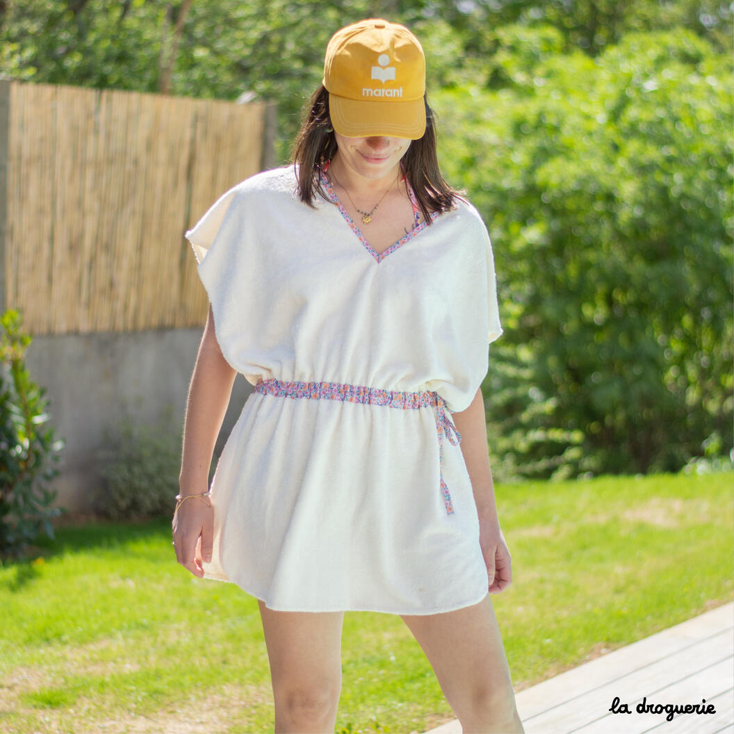 Robe eponge outlet grande taille