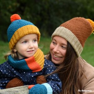 Kit A Tricoter des moufles et du bonnet enfant Montmorency