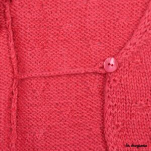 Ensemble tricot laine boutonné tendance