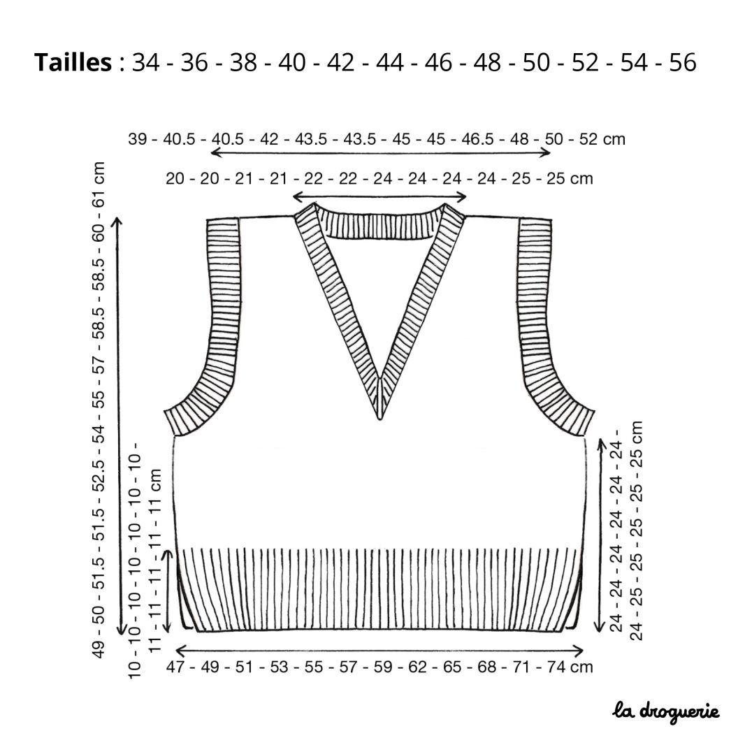 Kit A Tricoter pull femme Jardin Bergien