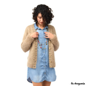 Modèle tricot débutant femme simple