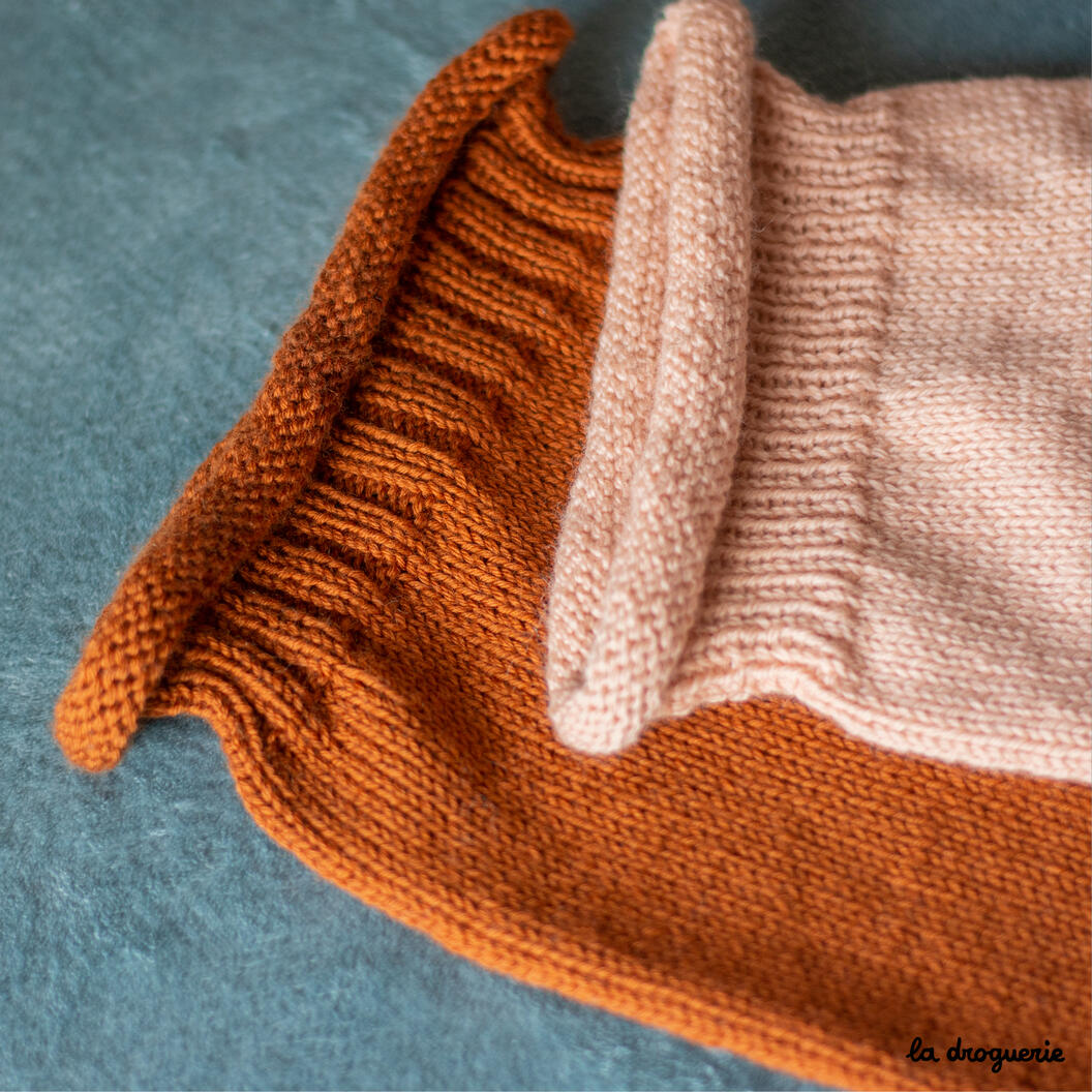 Kit à tricoter des chaussons bébé - Tricot d'intérieur