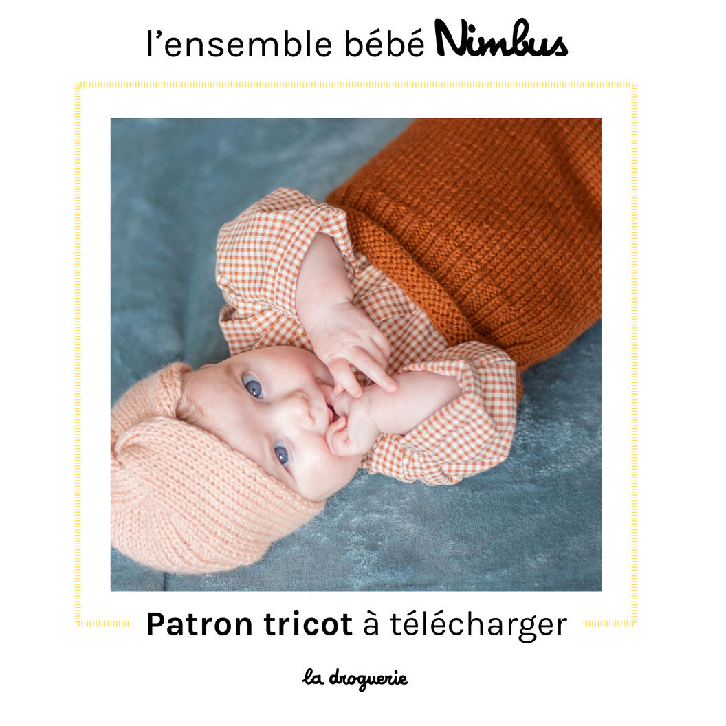 Sac de couchage tricot bébé